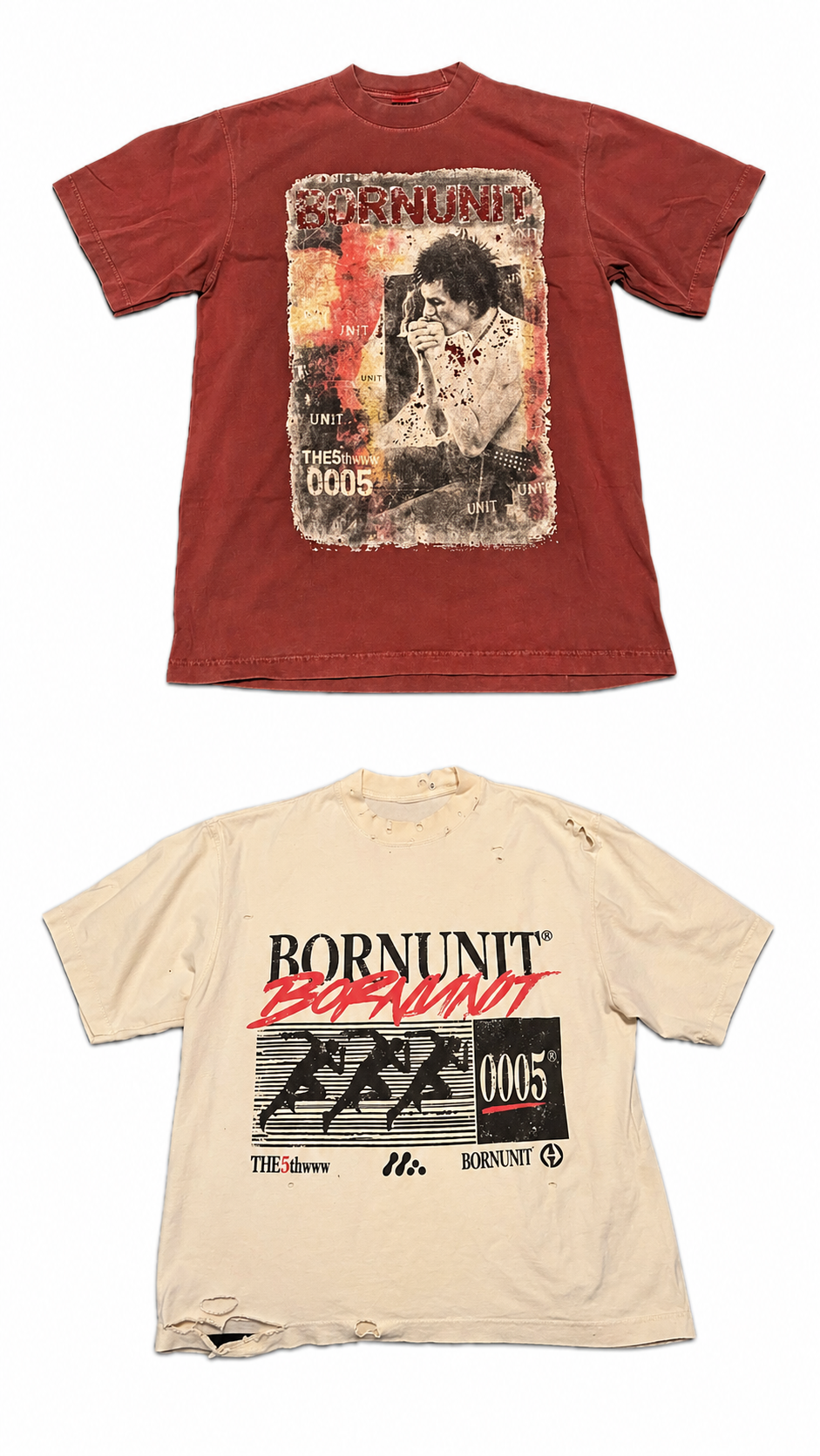 Runway Tee + Sid Vicious 0005 Tee’s Get Both Together