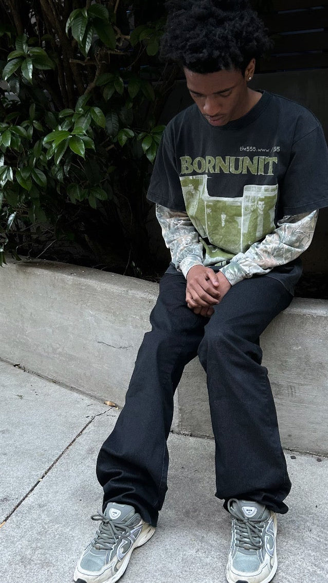 UNIT Archive Forget Your Past Layer Tee