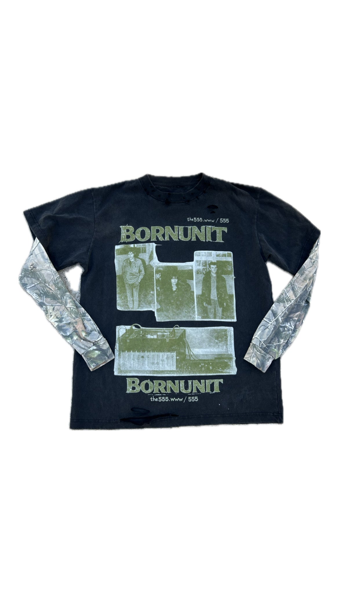 UNIT Archive Forget Your Past Layer Tee